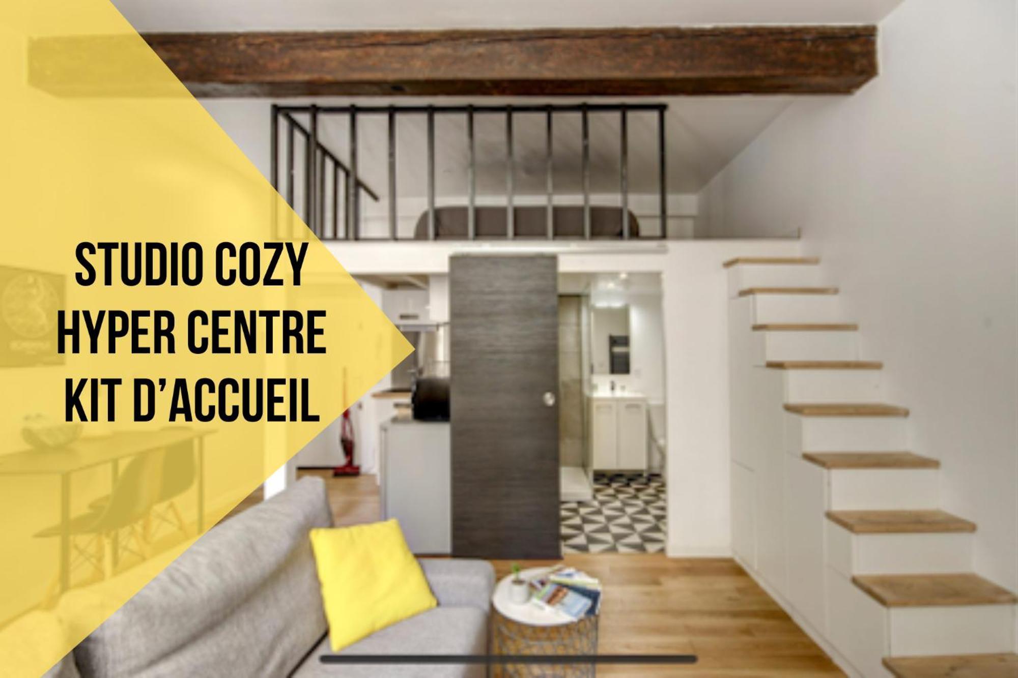 Charmant Studio Loft Au Coeur De Burdeos Exterior foto